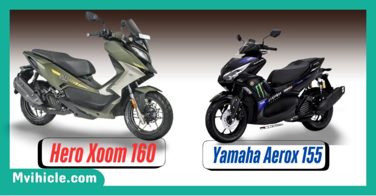 Hero Xoom 160 vs Yamaha Aerox 155: A Detailed Comparison of Features and Performance