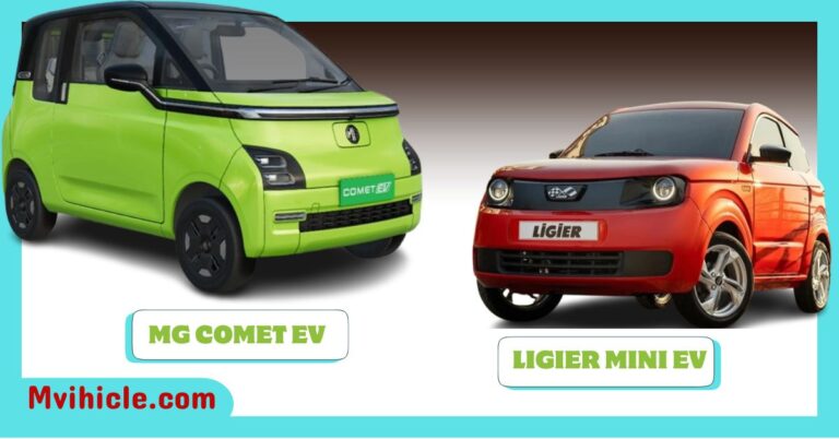 MG Comet EV vs Ligier EV