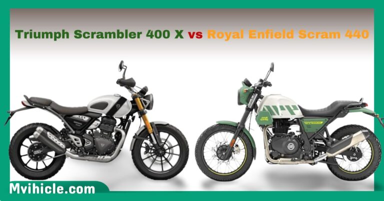 Triumph Scrambler 400 X vs Royal Enfield Scram 440