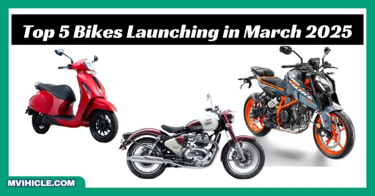 Top 5 Bikes Launching in March 2025