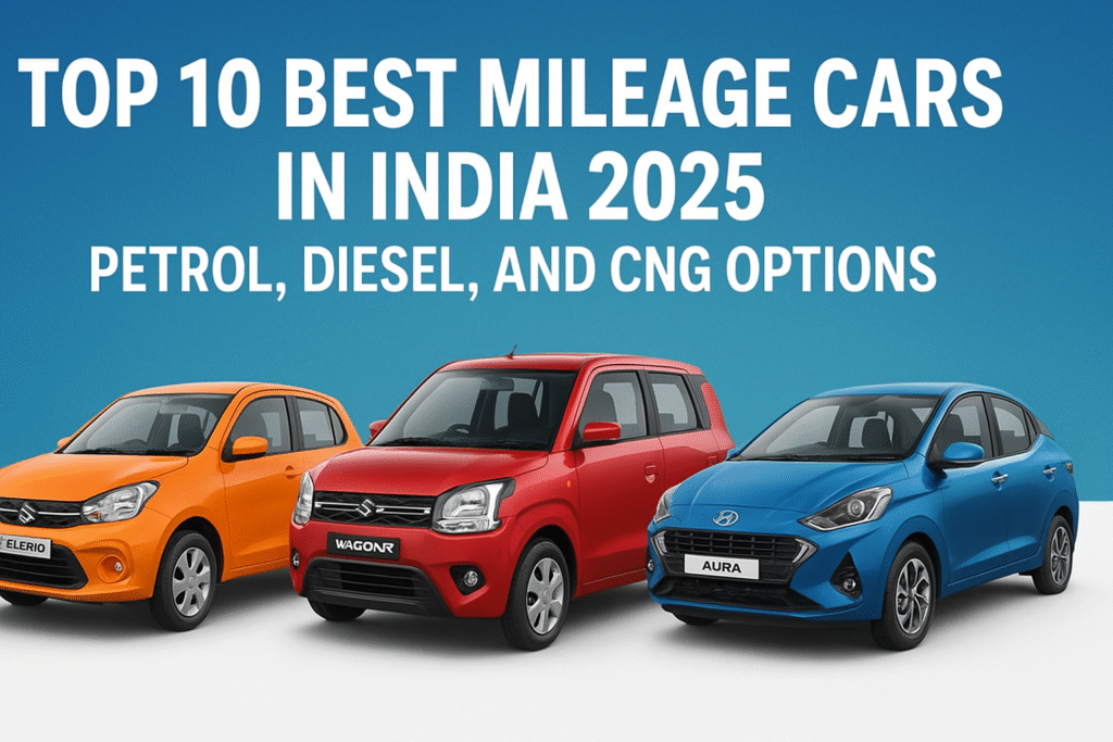 Top 10 Mileage Kings Car of 2025