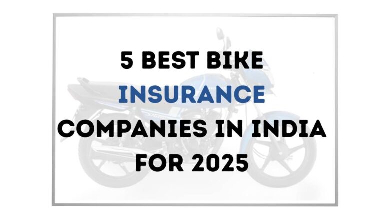 5 Best Bike Insurance Companies in India for 2025