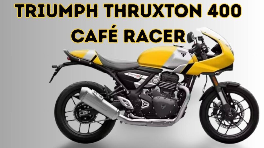 Triumph Thruxton 400 Café Racer